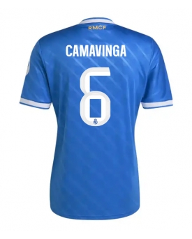Billige Fotballdrakt Real Madrid Eduardo Camavinga #6 Replika Tredjedrakt 2025-26 Kortermet Billige Fotballdrakt Real Madrid Eduardo Camavinga #6 Replika Tredjedrakt 2025-26 Kortermet